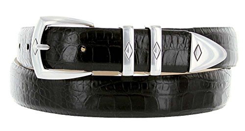 Canyon Genuine Full-Grain Cowhide Leather Men's Designer Dress Golf Belt 1-1/8