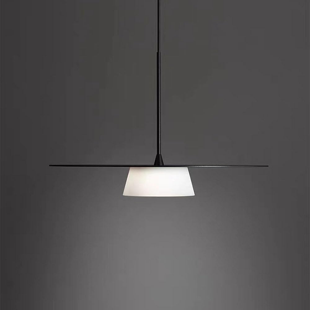 Żyrandol Retro Loft 1 lekki czarny żelazny regulowana wysokość