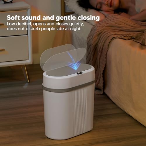 Caneca de basura automática 12L con sensor de movimiento miniatura 2