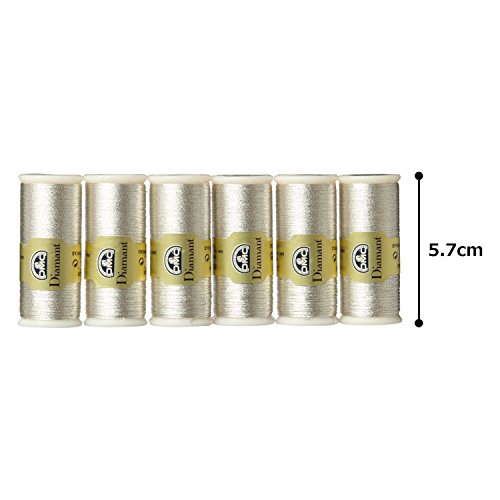 Image of [6 Rolls] DMC Diamant Yarn, 35m D168 DMC380B #D168