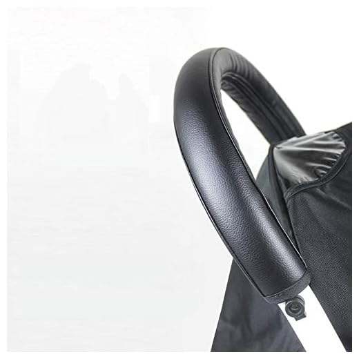 BAAQII Couverture de Manche en Cuir Artificiel avec poignée pour Poussette Babyzen YOYO Yoya