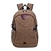 Produktbild DYYTR Vintage Canvas Rucksack Boy Laptop Rucksack Mit USB-Kabel Und Bleistift Tasche Teen Girl Boy Rucksack - Schwarz