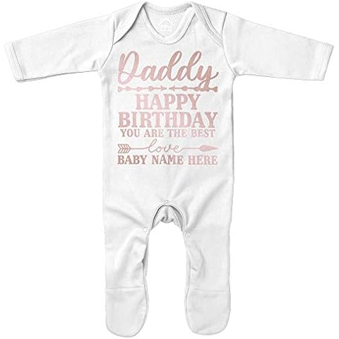 Personalised Baby Romper Suit for Dad Cover