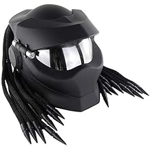 Robot Motorcycle Helmet,Revealable Lens Motorcycle Full Face Helmet,DOT Safety Standards,Adult Unisex, Suitable for All Seasons
