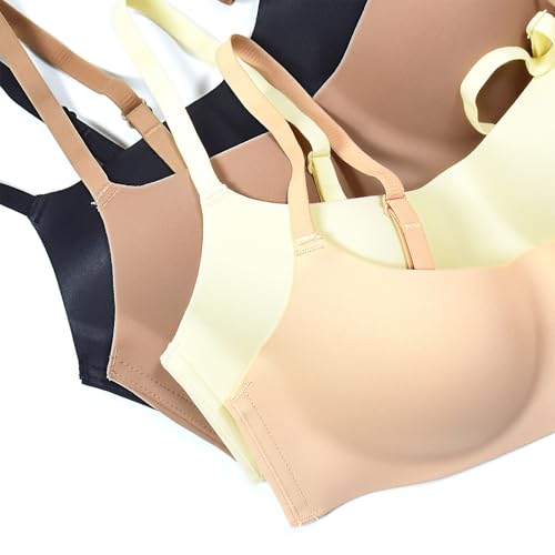 32A 34A 36A 38A Wireless Training Bras for Teens Girls Women 4 Pack2