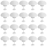 TIESOME Juego de 20 clips de edredón, mantas (blanco)