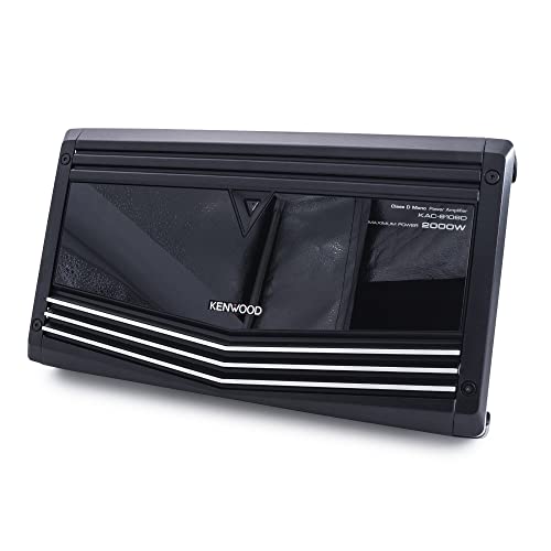 Kenwood KAC-9106D 2000W Monoblock Class D Car Audio Power Amplifier by JVC - Image 5