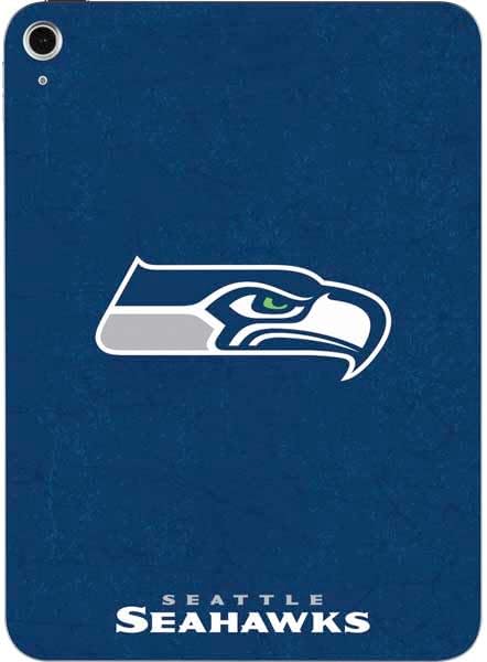 Skinit Decal Tablet Skin Compatible with iPad 11th Gen (2025) - Officially Licensed NFL Seattle Seahawks Distressed Design