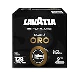 Lavazza, Capsule A Modo Mio Qualità Oro Caffè d'Altura, 128 Capsule Caffè, con Note di Frutta e Fiori, 100% Arabica, Intensità 9, Tostatura Media, Gusto Corposo e Aromatico, 8 Confezioni x 16 Capsule