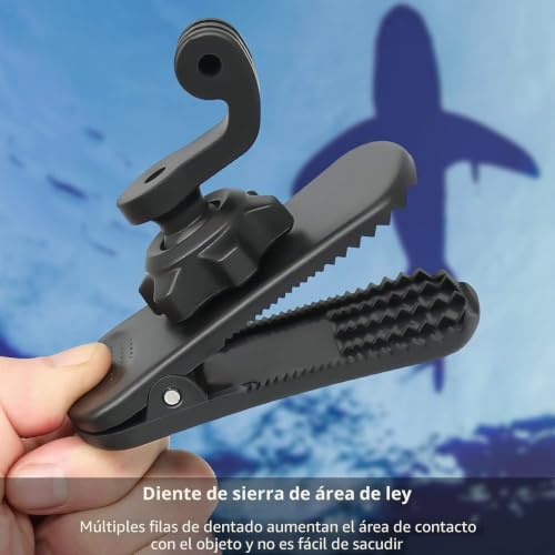 Soporte de correa de mochila para DJI Osmo Pocket 2 con clip rotatorio 3