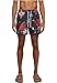 Produktbild Urban Classics Herren Badehose Pattern Swim Shorts, Herren Badeshorts mit Muster, erhältlich in vielen Farbvarianten, Black Rose AOP, XL
