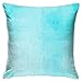 Kissenbezug 45 x 45 cm Weich und Bequem Dekorative Kissenbezüge Kissenhülle Türkisfarbenes Aquarell Zierkissenbezüge Deko Kissen Fall Dekokissen Kissenhülle für Sofa Schlafzimmer Büro Auto