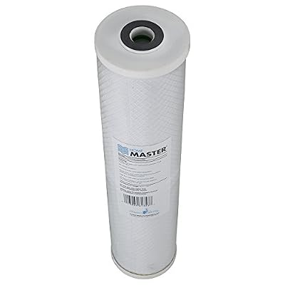 Home Master CFRFGAC20-20BB Replacement Whole House Water Filter, High Flow 20gpm, Radial Flow GAC Carbon 20" x 4.5" Fits Big Blue