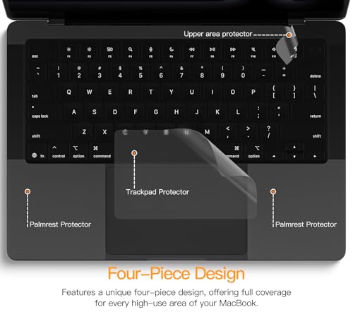Accessoires de protection clavier MacBook Pro 14 pour éviter les rayures - 3