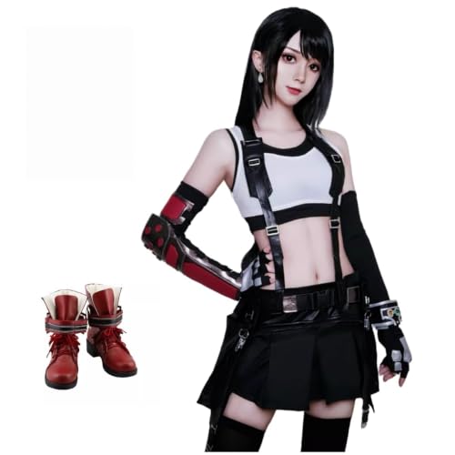 [GONGXIFCLMY] ff7 �e�B�t�@�E���b�N�n�[�g �R�X�v���ߑ� ���~ ���o�� ���䑕 �R�X�`���[�� ���� �v���[���g �Ղ� �ϑ� �R�X�v���� �n���E�B�� �Y�N�� [���s�A���i]