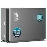 poolomio® Wärmepumpe Pool bis 75 m³ | Ultra-leise 23 dB (A) Poolheizung mit WiFi | Effiziente...