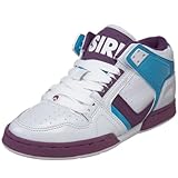  Osiris South Bronx 21771066_6, Damen Sneaker, Weiß (White/Purple/Cyan), 39,5 EU / 6 UK
