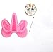 YuBoBo Unicorn Silicone Molds For Clay Crafts10 PCS Horn Ears and Eyelash Cake Topper 3D Unicorn Cake Mold Set Fondant Cake Decoration Molds For Birthday/Party Decoration Made (10 PCS)