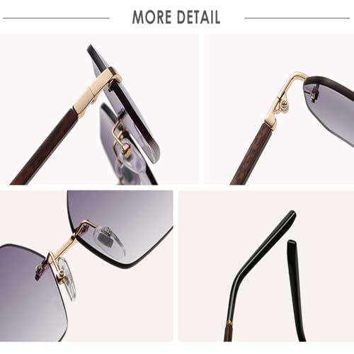 Lunettes de soleil vintage légères contre l'éblouissement - 4