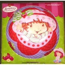 Strawberry Shortcake Playground Ball, Decorated with Strawberry Shortcake
