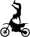 Wallmonkeys WM247998 Motocross Wall Decal Peel and Stick Graphic (12 in H x 10 in W)