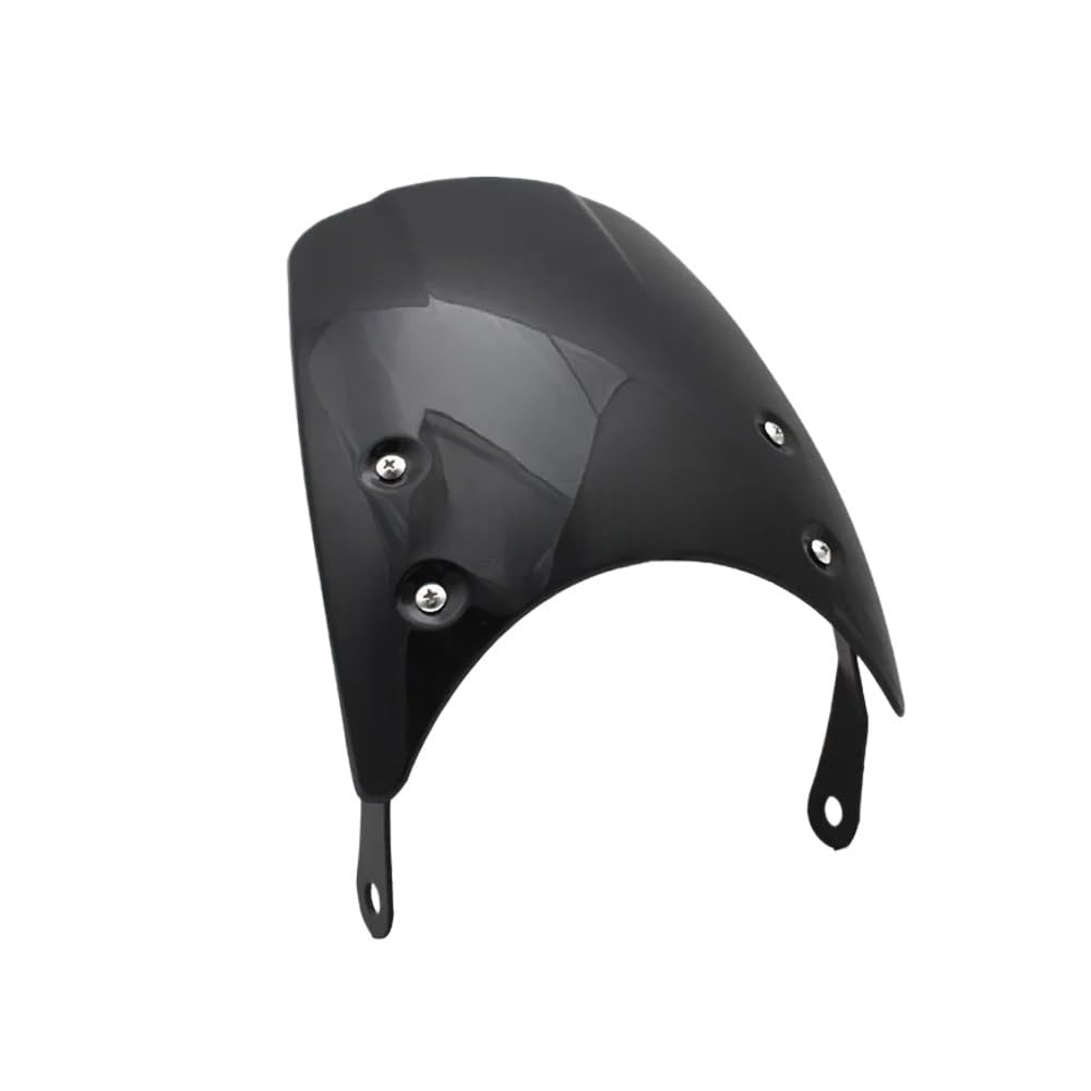 Pare-Brise Moto Pare-brise Cafe Racer 5 À 7 Pouces Déflecteur De Vent Universel Pour Phares Pour Instruments