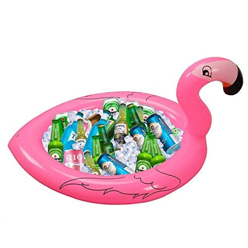 ILoveCos Piscina di Fenicotteri Gonfiabile Portata...