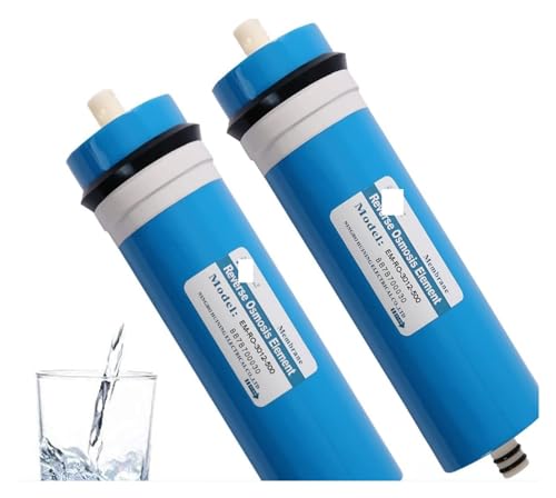 Filtro de agua por ósmosis inversa 500GPD para encimera y bajo fregadero doméstico, 3 piezas 3