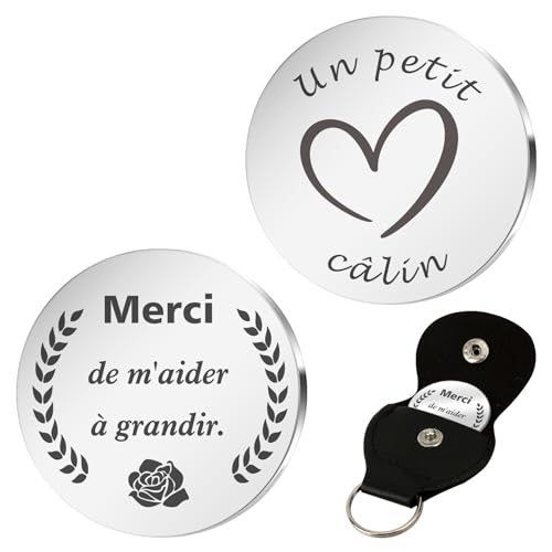 Cadeaux Fin d'année Maitresse d'école Merci Atsem Maternelle Cadeau pour Nounou et Professeur - Cadeau de Noël pour Institutrice et Crèche AVS