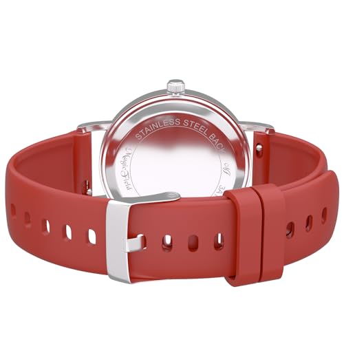 Image of ManChDa Kids Watch for Girls Analog Watch Childrens Toddler Watch for Kid 8-12 Tell Time Watch Easy to Read Teaching Watch Time Learning Study Time Teacher Watch Kids Gift Christmas