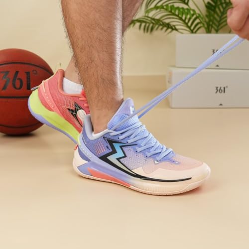 361° Big3 5.0 Quick Basketball Shoes for Men Breathable Outdoor Sneakers Cushioning,Anti Slip Practice Student Sports Shoes for Teens and Adults,Caldwell Pope Zapatillas de baloncesto Hombre3