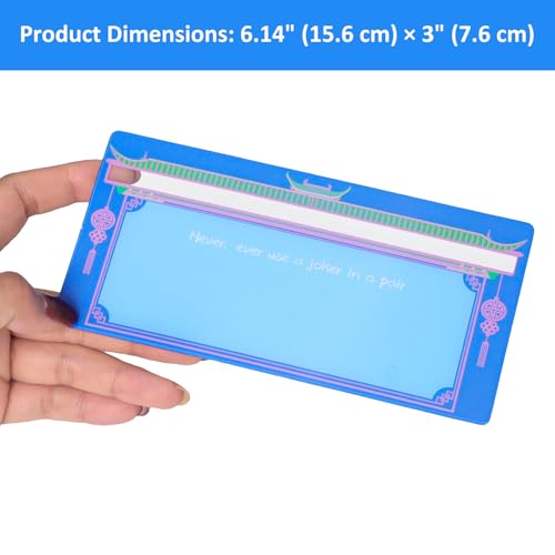 4 Pcs Mahjong Card Guide and Line Finder miniatura 4