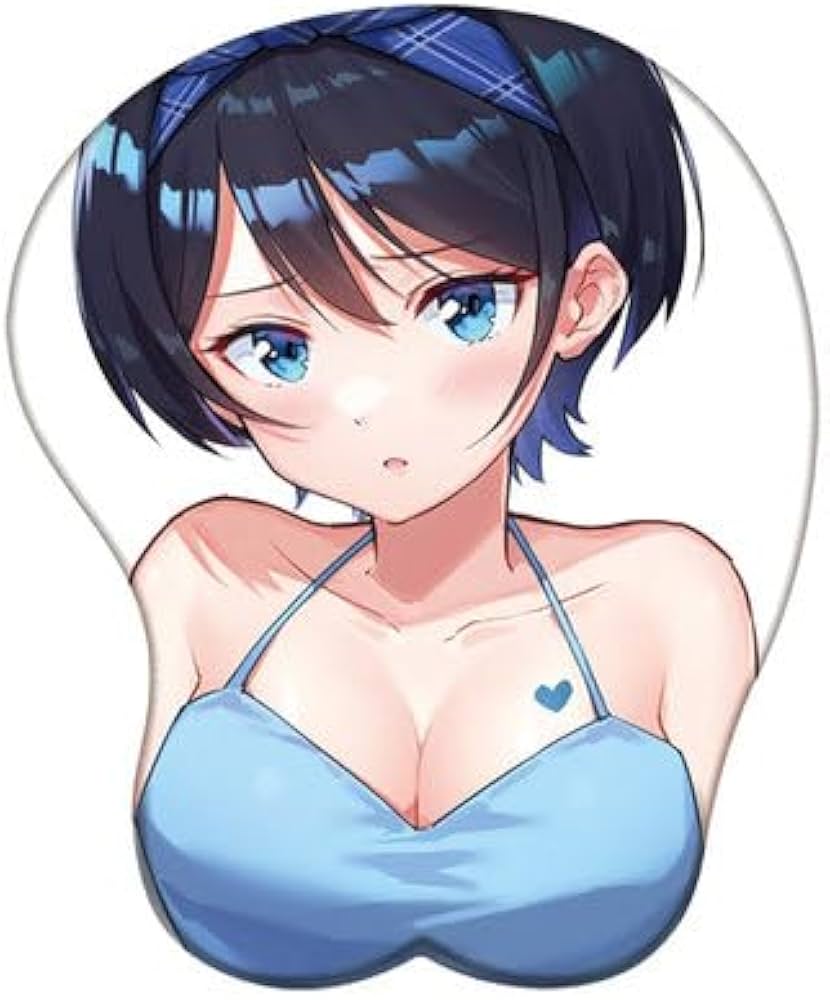 Amazon.co.jp: 彼女お借りします 3Dマウスパッド 大きな胸の 立体