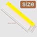 Car Squeegee,12 inch Silicone Automotive Water Wiper for Drying,Flexible Auto T-Bar Water Blade for car, Windshield, Glass, Window, Bathroom(Yellow)