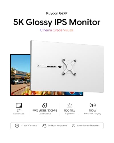 Image of G27P 27 inch 5K UHD Monitor, IPS Glossy (Minimalist Without Stand)