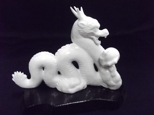 有田焼 置物 竜 あかね工房 有田焼 アリタ錦サウルス (大) 恐竜 置物 手描き 花畑