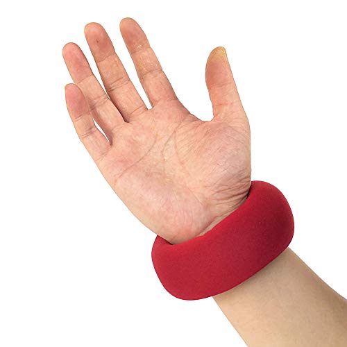 KKmoon Peso ajustável do tornozelo do pulso Peso da mão de caminhada para exercícios de braço Treina