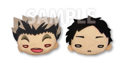 Amazon.co.jp: ハイキュー!! にとたん ぬいぐるみバッジセット 木兎