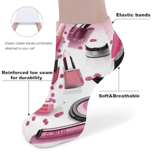 Modern Girl Cosmetic Socks Low Cut Ankle Sock Athletic Running Low Cut Socks Thin Soft Ankle Socks Unisex3