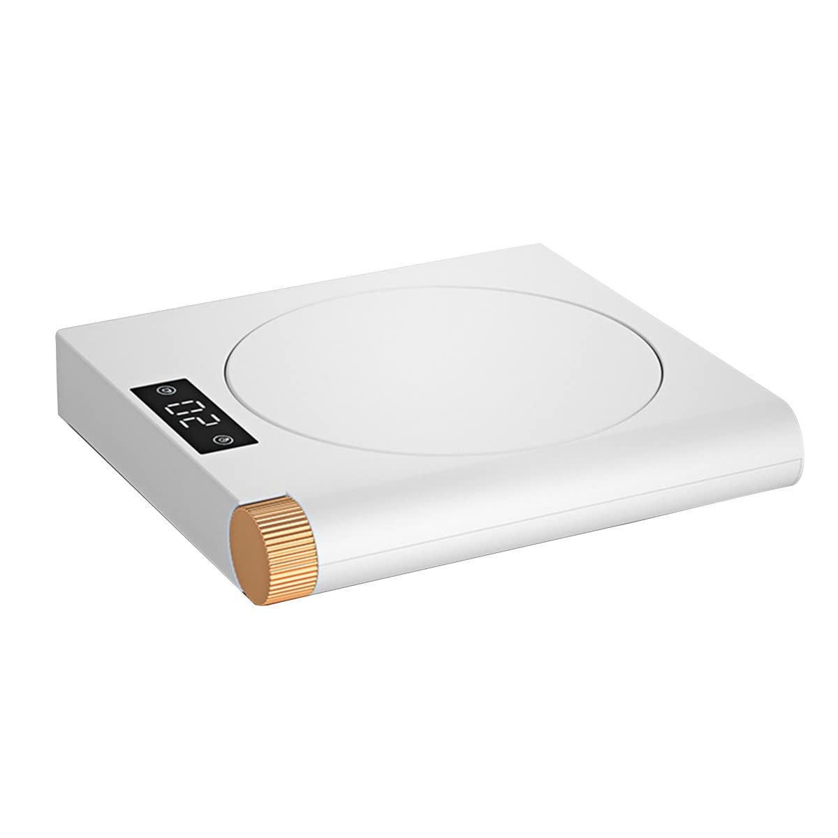 Calentador de Taza de café, Calentador de Taza USB Calentador de Placa Posavasos de calefacción Calentador de Escritorio de 5 Engranajes para café Leche Té Regalo para cumpleaños Navidad