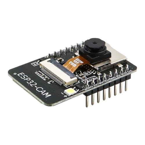 DollaTek ESP32 CAM Entwicklungsplatine 8MB WiFi Bluetooth Entwicklungsplatine DC 5V Dual Core Entwicklungsplatine mit OV2640 Kamera TF Kartenmodul Micro USB Anschluss kompatibel für Arduino