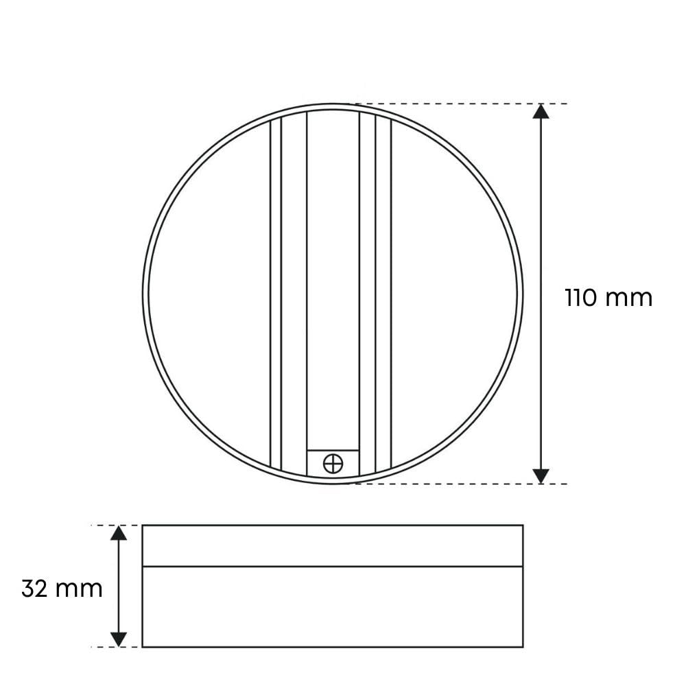 Qub 3-Phasen Monopoint - Schwarz - Einzeladapter für Stromschienenstrahler - Deckenmontage - Kompatibel mit 3-Phasen Schienensystem - Modernes Design