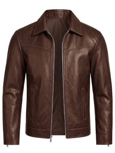 Runcati Faux Leather Motorcycle Jacket