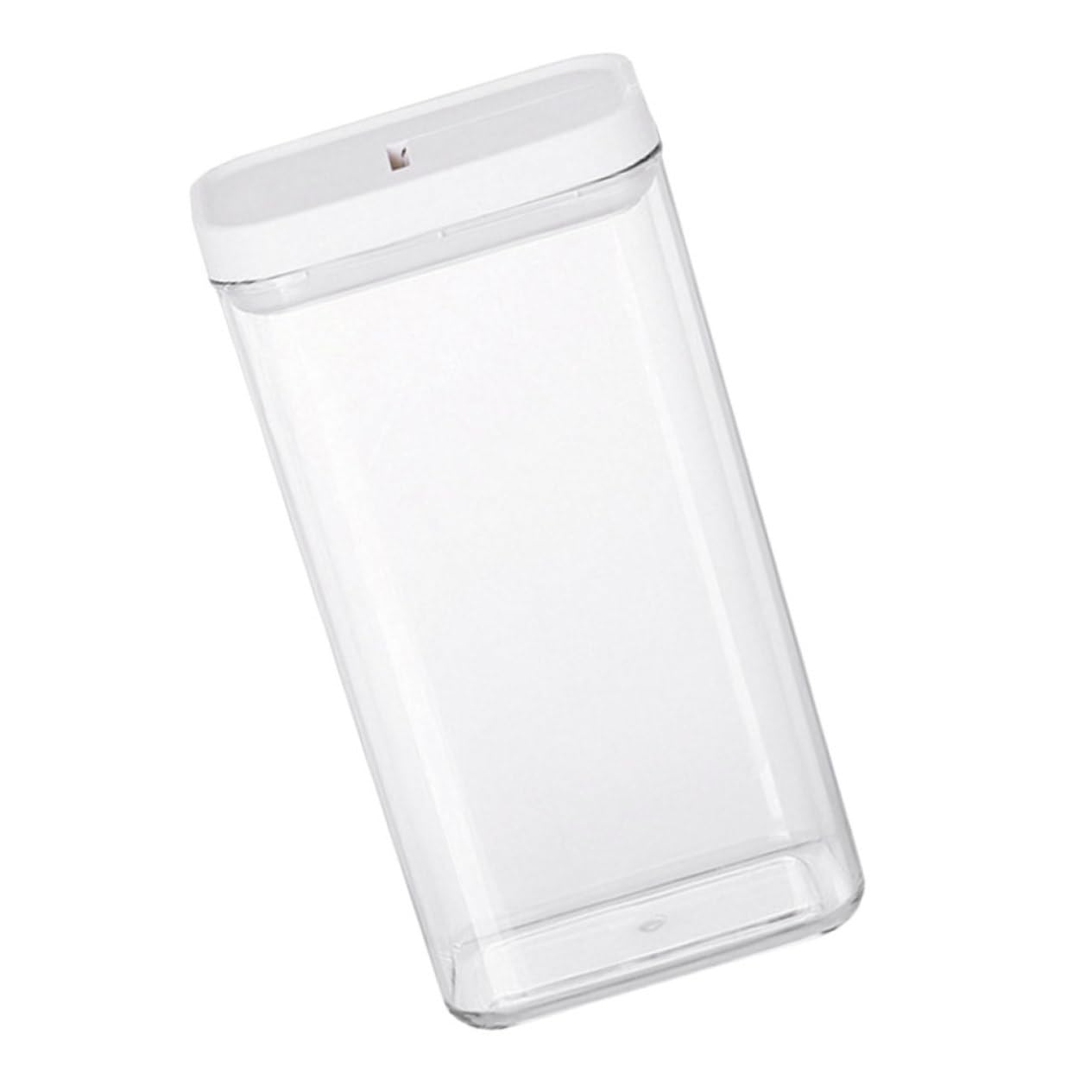 Alipis 4piezas Contenedor De Pasta Hermético Organizador De Alimentos Reutilizable Para Espaguetis Granos y Cereal Caja De Almacenamiento De Cocina Tapa Aislante