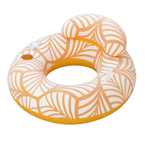 46.5' x 46'/1.18m x 1.17m Comfort Plush Deluxe Swim Tube