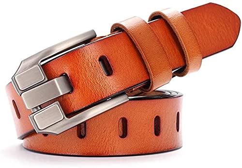 Mujeres suaves PU Cinturón de cuero Hollow Out Metal Pin Hebilla Cinturón Pantalones vaqueros para las mujeres Cinturones de moda Cinturón de moda Mujeres para vestido Jeans Pantalones cortos de