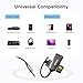 UGREEN Aux to Bluetooth 6.0 Car Adapter with LDAC, 3.5mm Aux Adapter Built-in Microphone, Car Bluetooth Audio Receiver for Hands-Free Calls Compatible with Speaker & Home Audio