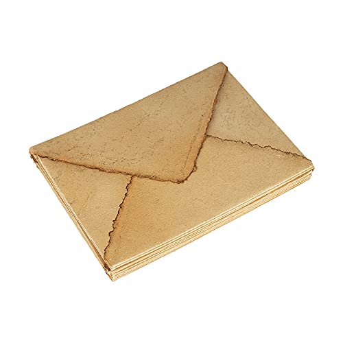 Sobres de papel reciclado Wanderings de 13 x 18 cm con borde de cubierta para cartas
