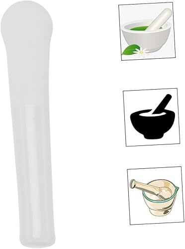 Miniatura 8 de Kit de 2 piezas Trajes Trituradora de Medicina Maja de Ajo Pounder Muddler Mortero Cortador de Medicina Pelador de Ajo Prensado Drogas Molinos de