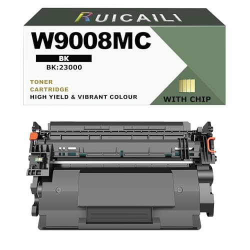 Cartouche Toner W9008MC Noir Compatible HP LaserJet Managed MFP E52645dn E52645c